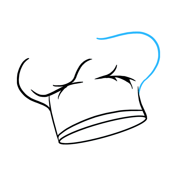 680x678 How To Draw A Chef Hat