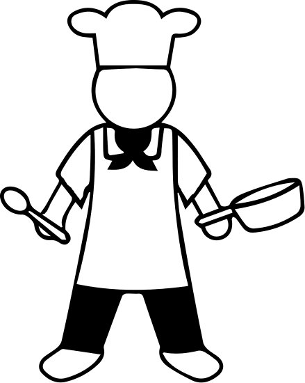 439x550 Chef Drawing Posters