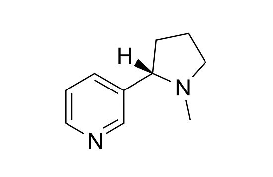 550x356 Nicotine Chemical Formula Posters
