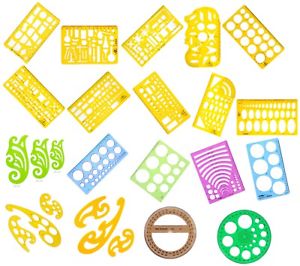 300x266 Drawing Stencils Template Architectural Mechanical Chemistry