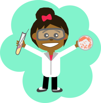 335x340 Drawing Laboratory Scientist Lab Transparent Png Clipart Free