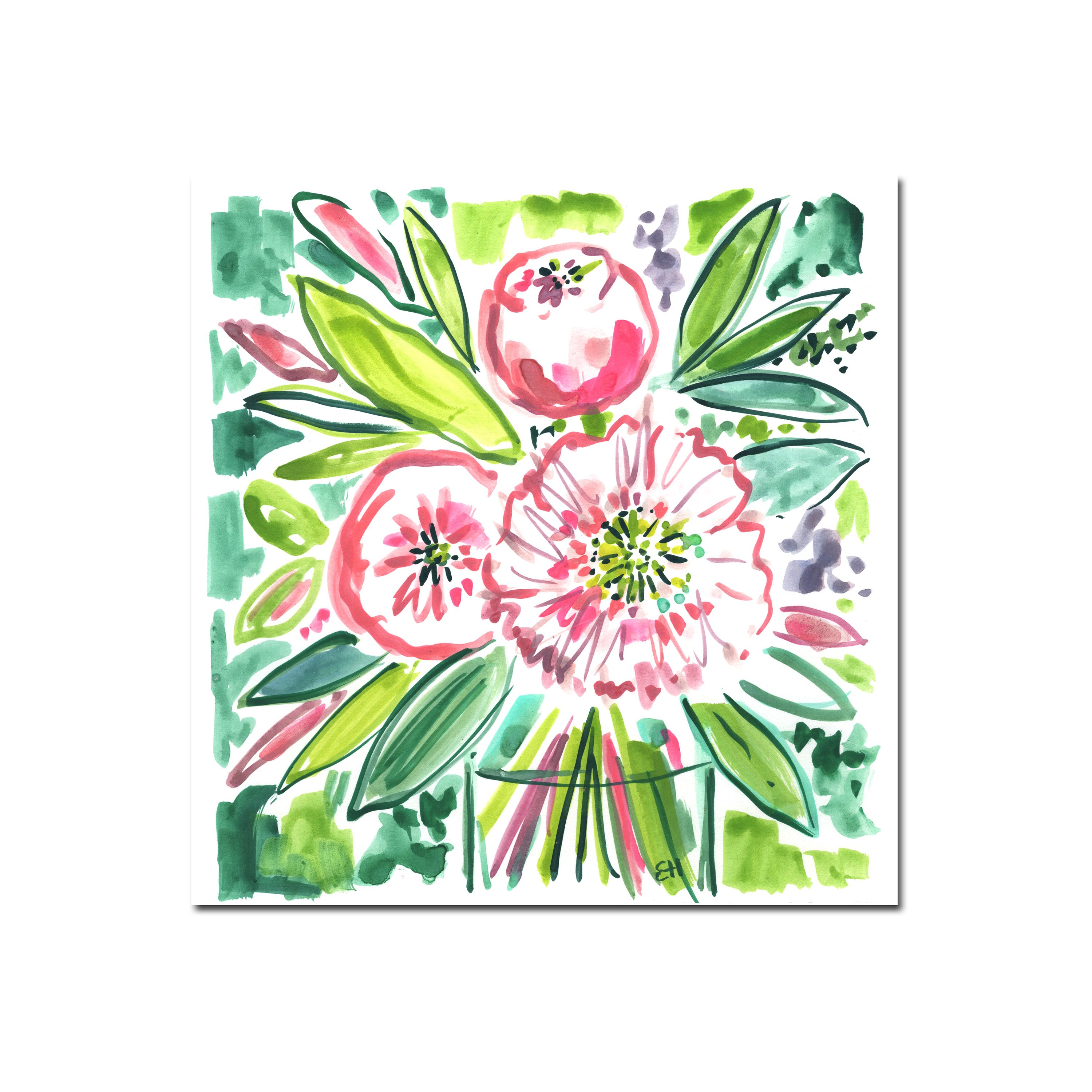 3000x3000 Flower Prints Evelyn Henson