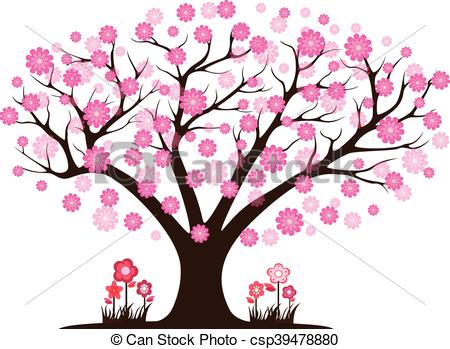 450x349 Cherry Tree Clipart Chinese Tree