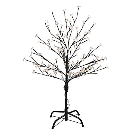 425x425 Led Lighted Cherry Blossom Flower Tree