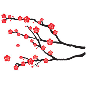 295x295 Cherry Blossom Clipart