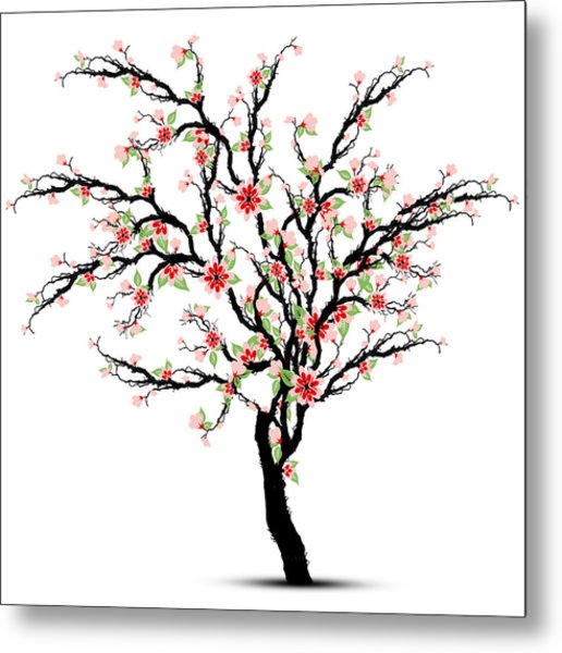 516x600 Cherry Blossoms Tree Digital Art