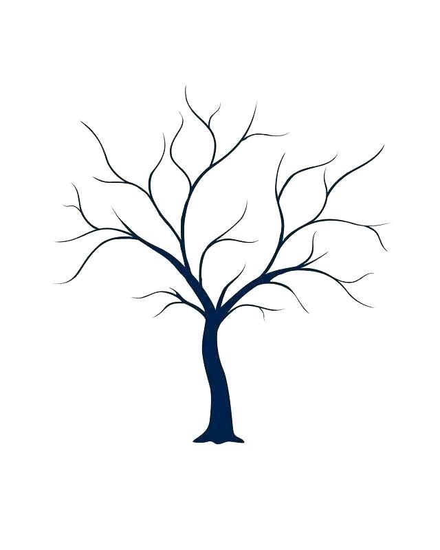 640x800 tree trunk and branches template tree branch template stencil bird