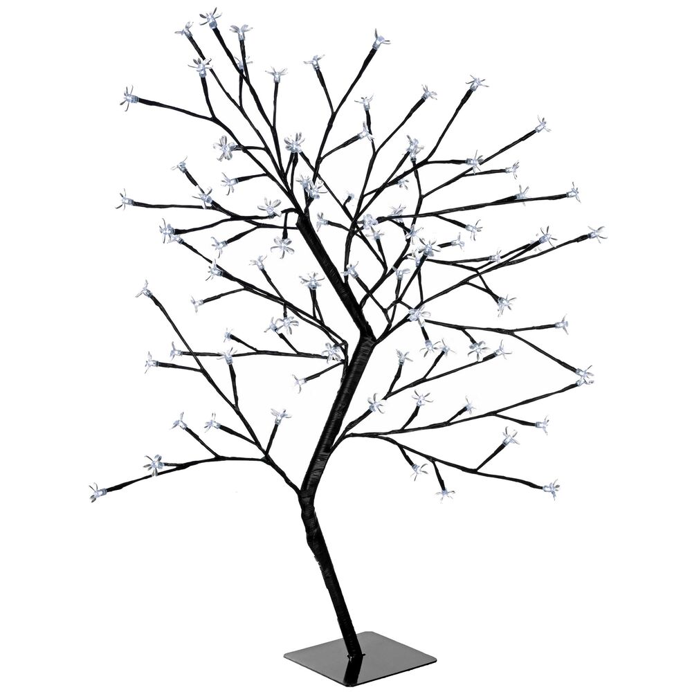 1000x1000 White Led Cherry Blossom Tree Christmas Decoration