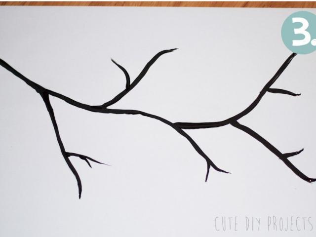 640x480 Drawn Cherry Blossom Easy