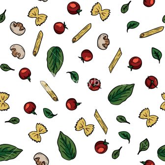 336x336 Cherry Blossom Drawing Cartoon A Flower Coffee Black