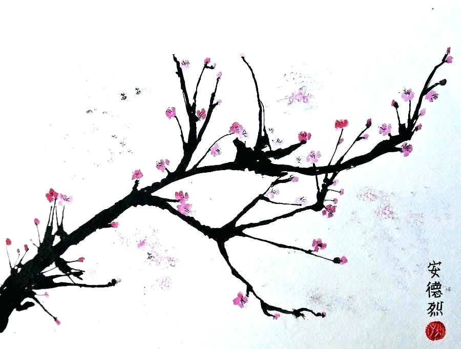 900x681 Cherry Blossom Tree Art Activity Puntocoma