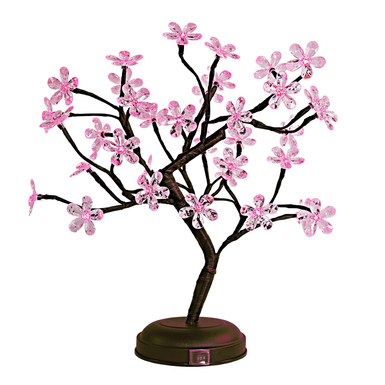 1280x1280 Crystal Flower Blossom Led Bonsai Tree Pink Lights