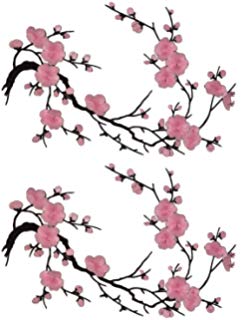 244x320 Cherry Blossom Branch Patch Flower Tree