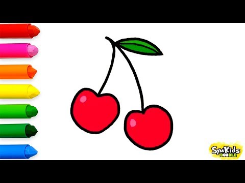 480x360 How To Draw Cherry