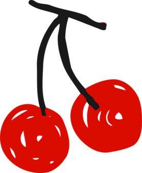 278x340 Cherry Pie Drawing Line Art Black And White Cc0