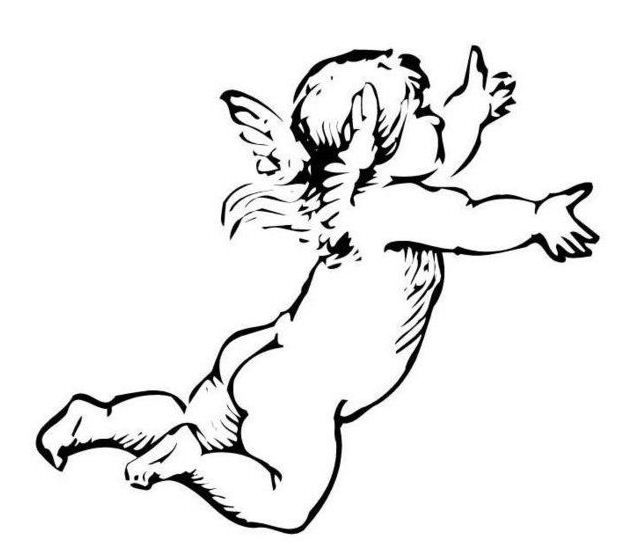 Cherub Angel Drawing | Free download on ClipArtMag