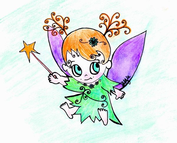 600x486 Cherub Drawings