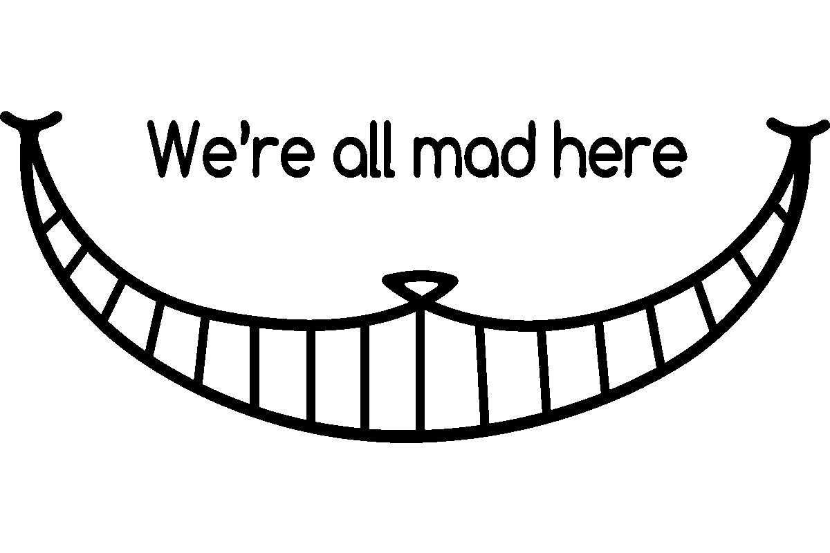 1200x800 Great Collection Of Free Smile Drawing Cheshire Cat Download