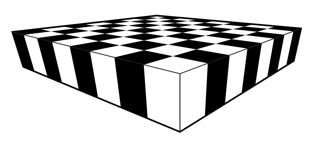 1229x585 Draw A Chessboard In Perspective View, Using Straightedge Only