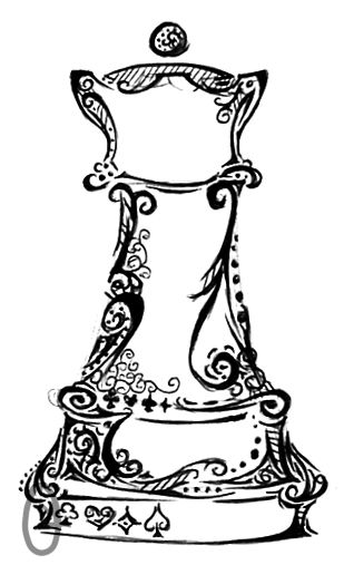 309x507 Quenne Chess Piece Tattooyes I Am A Nerd! Crafts Chess