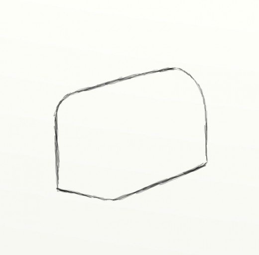 520x513 How To Draw A Treasure Chest Feltmagnet