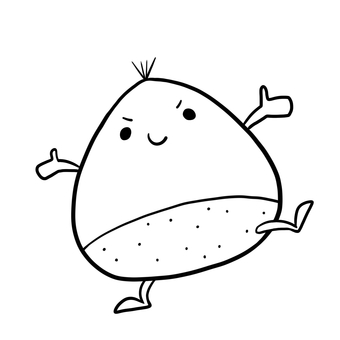 340x340 Free Vector Cliparts Of Chestnut Picking Illustac