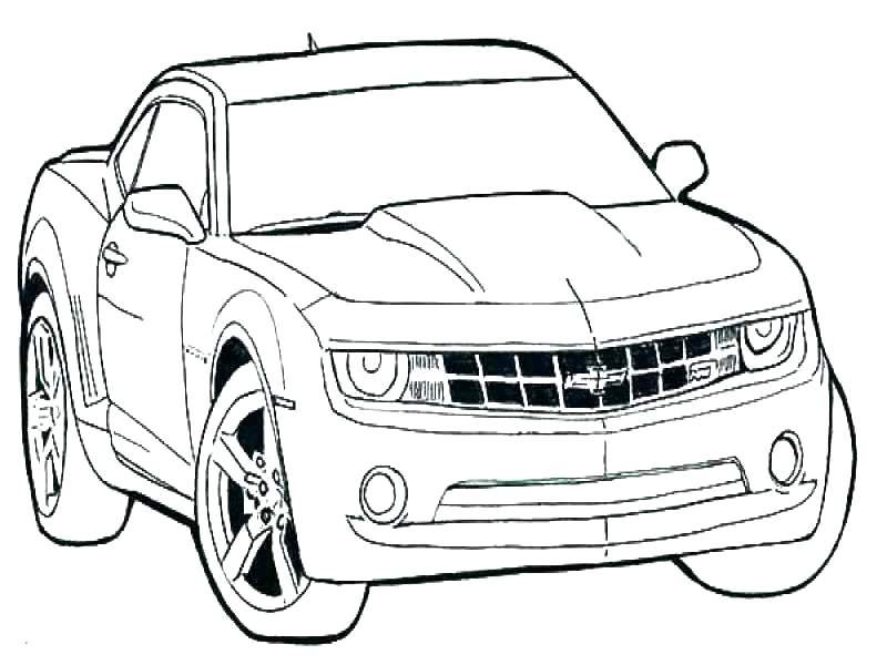 Chevrolet Camaro Drawing | Free download on ClipArtMag