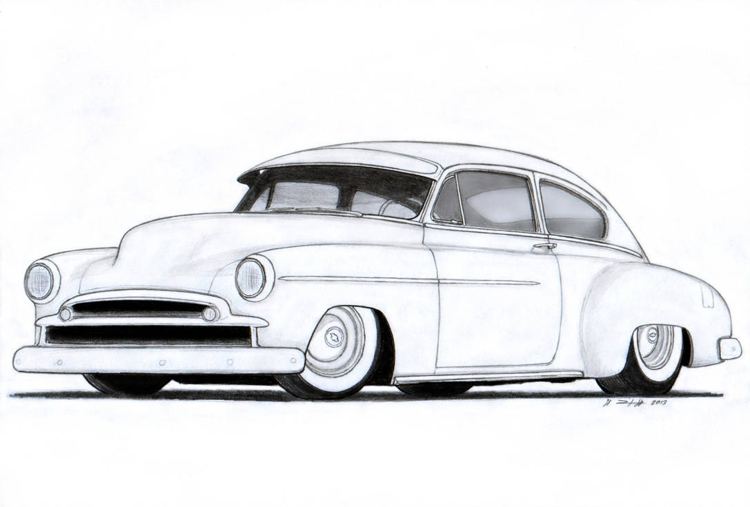 Chevy C10 Drawing