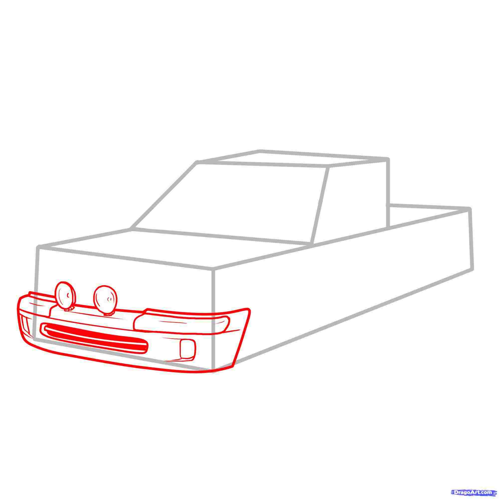 2014x2014 How To Draw A Chevy Truck Step