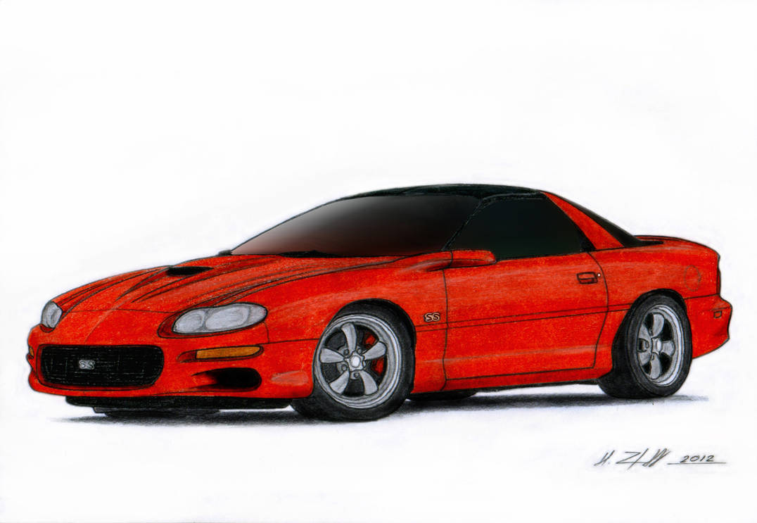 Chevy Camaro Drawing | Free download on ClipArtMag