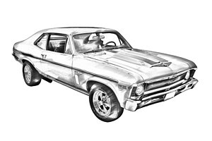 300x200 Chevy Drawing Photos For Sale