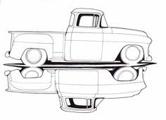 236x170 Old Chevy Truck Drawings Craftshow To Make Art Cars, Trucks