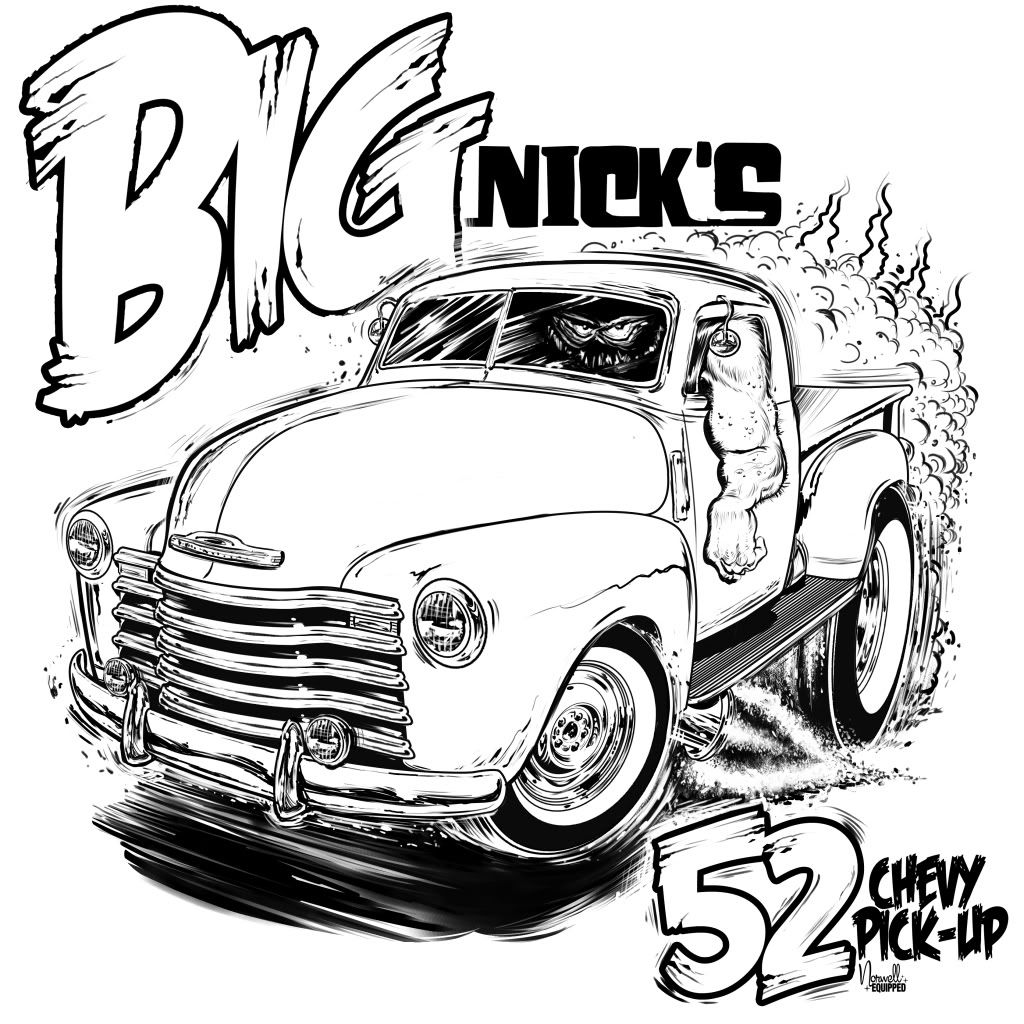 1024x1024 Chevy Truck Colouring Pages