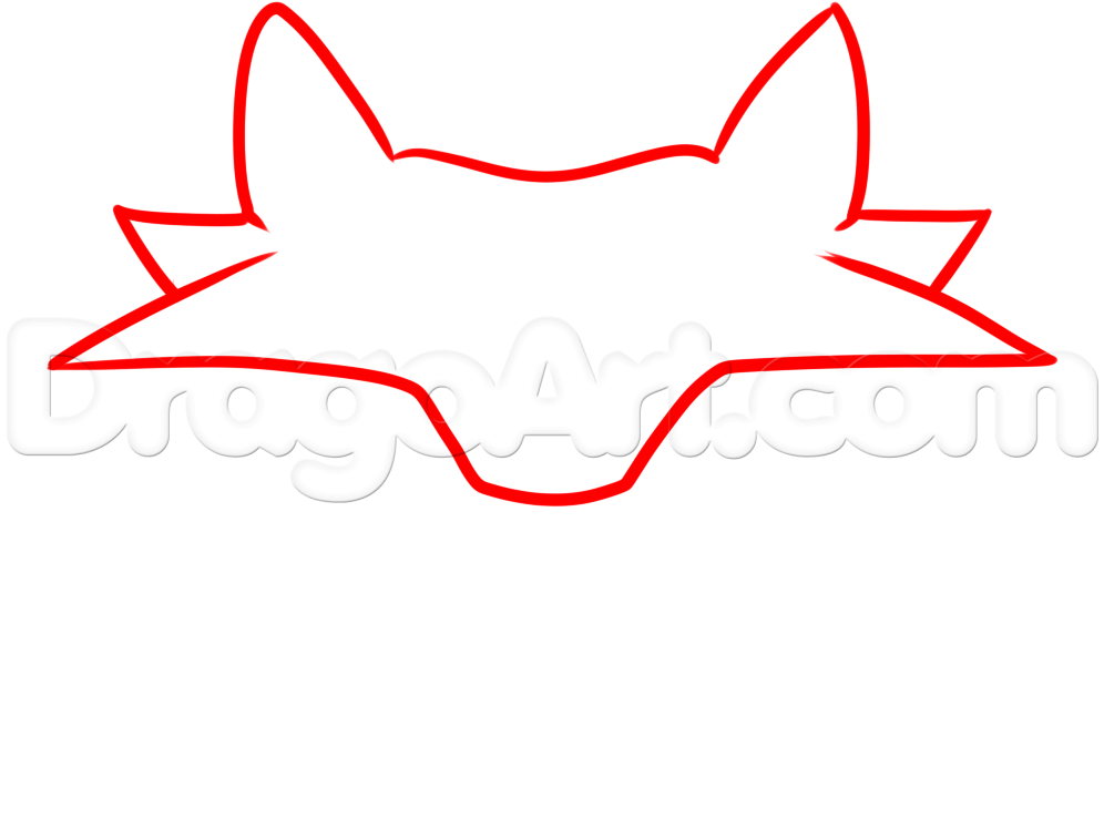 996x739 How To Draw The Witcher Logo, Step