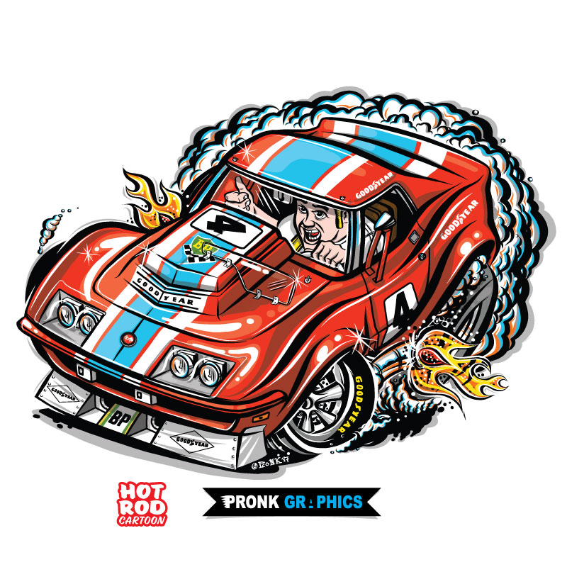 800x800 Cartoon My Vehicle Pronk Graphics