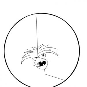 302x302 drawing printout how to draw angry bird chewbacca