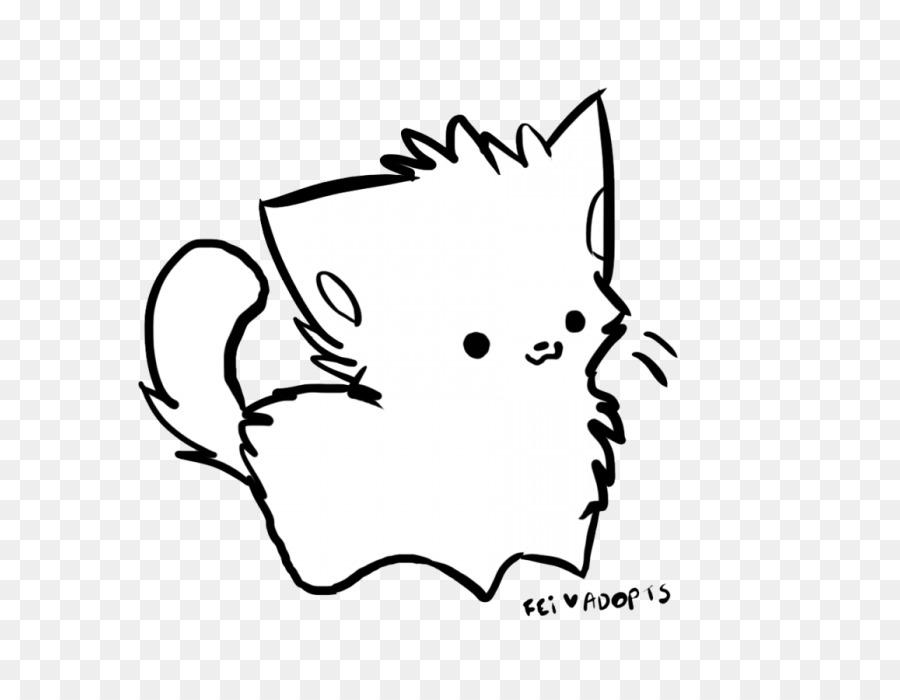 Chibi Cat Drawing