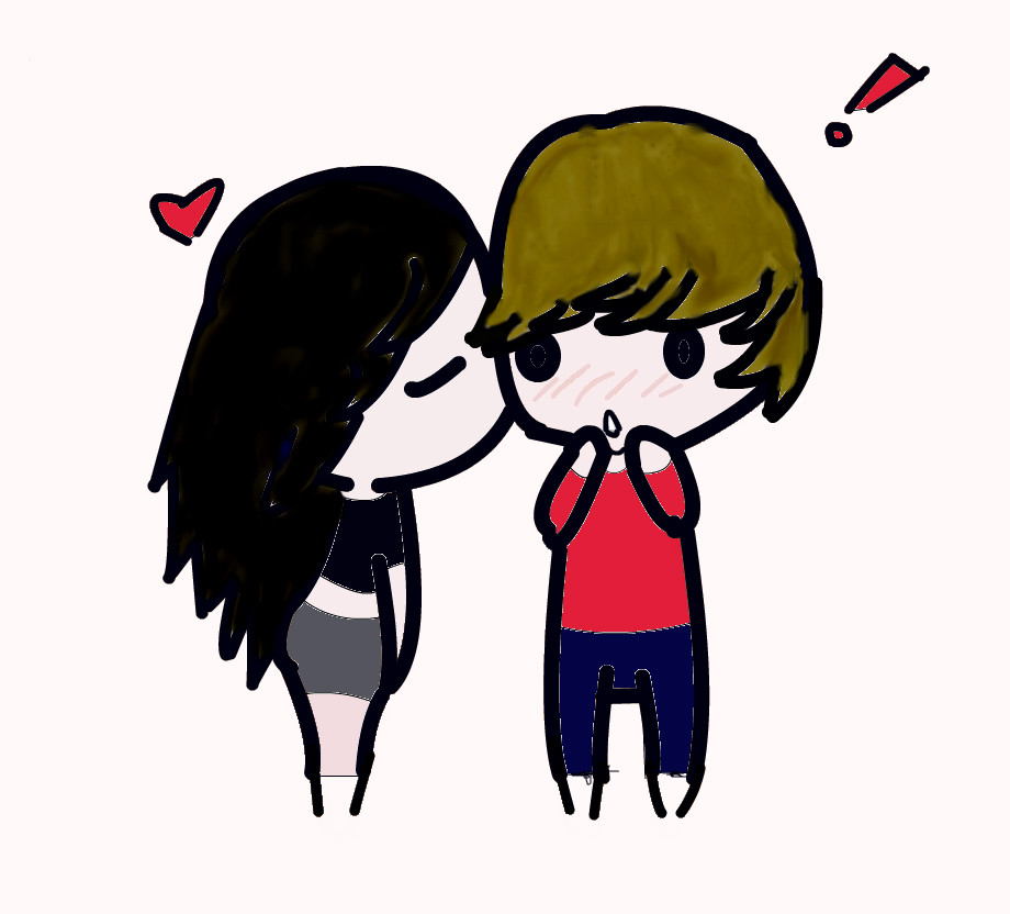 920x832 chibi couple a other speedpaint drawing