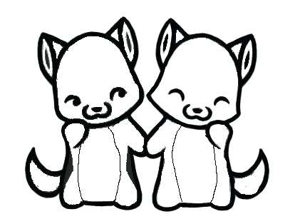 414x307 Zelink Cute Chibi Drawing Coloring