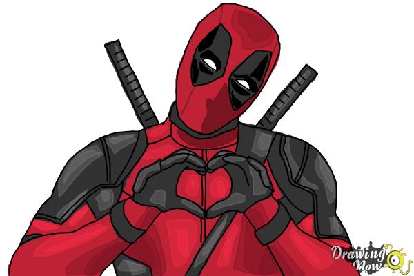 600x400 How To Draw Deadpool