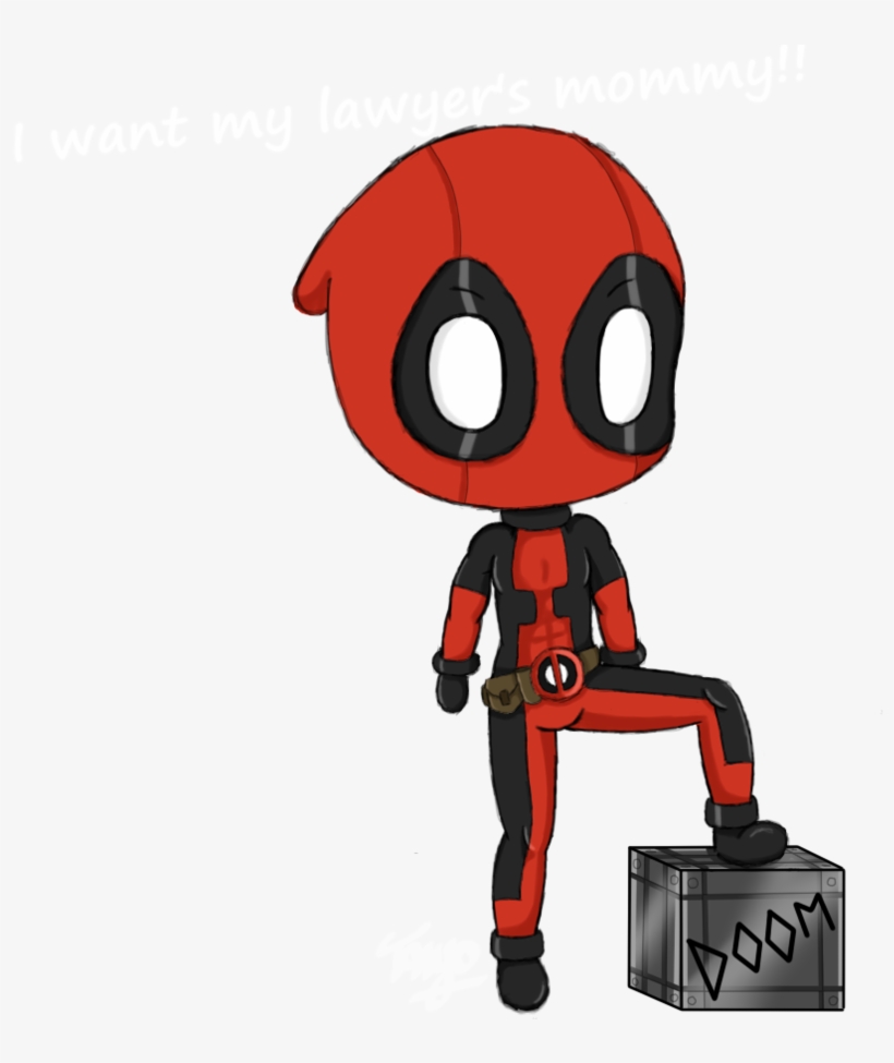 820x975 Free Deadpool Clipart Chibi Girl