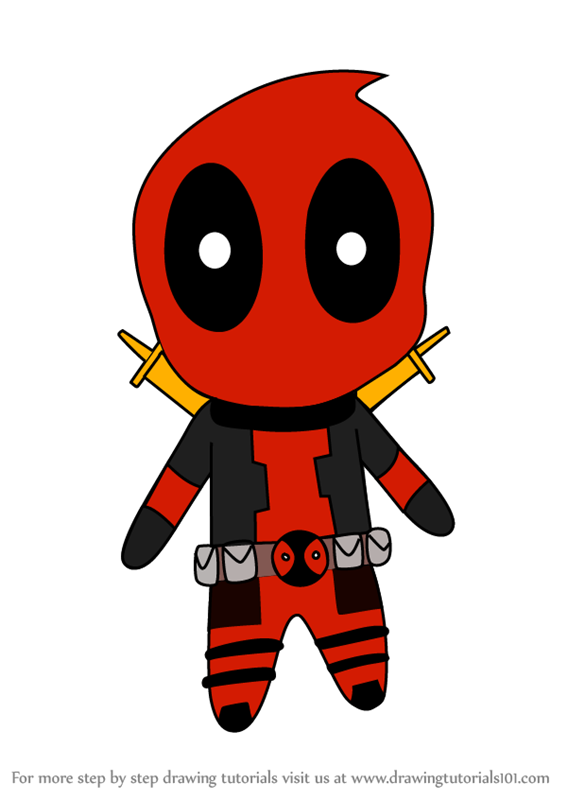 567x800 Learn How To Draw Chibi Deadpool