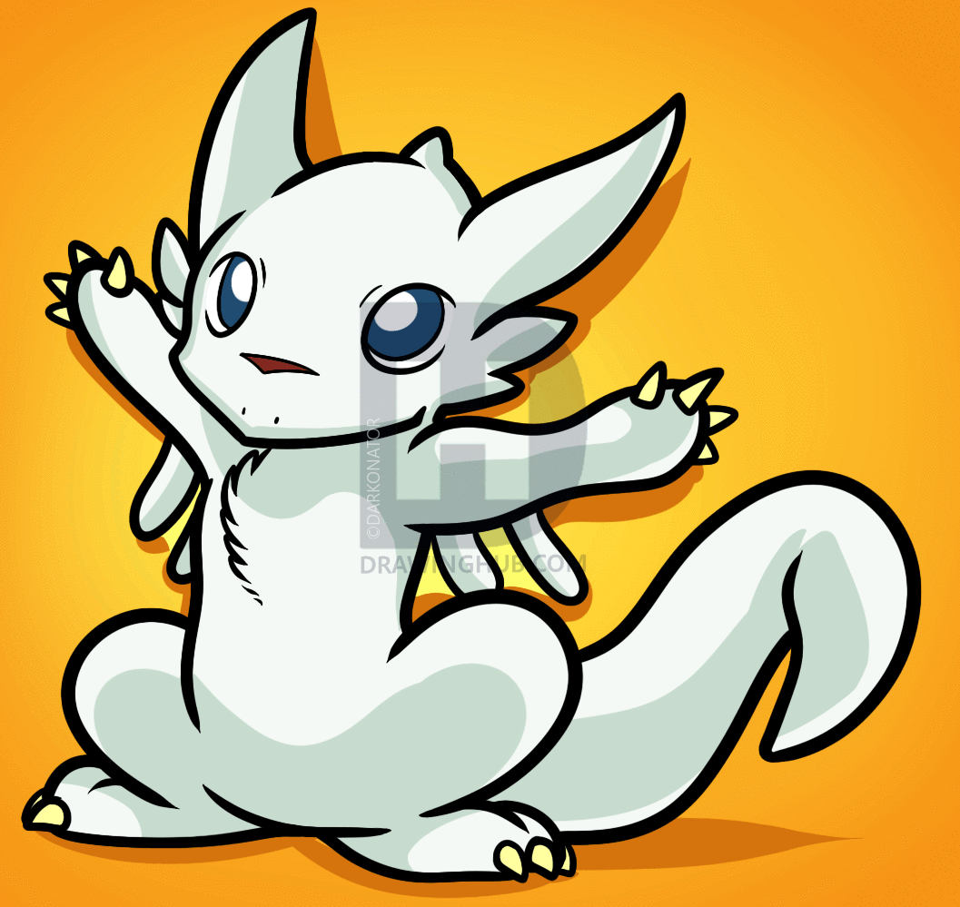 1057x999 How To Draw Chibisuke, Dragon Drive, Step