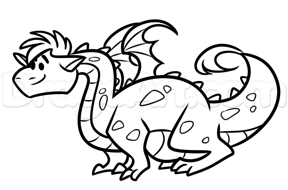 982x648 Step How To Draw Chibi Elliot The Dragon