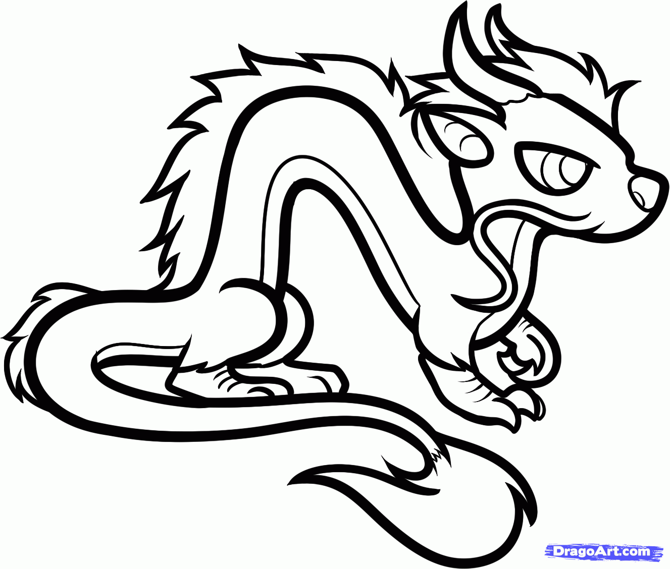 Chibi Dragon Drawing | Free download on ClipArtMag