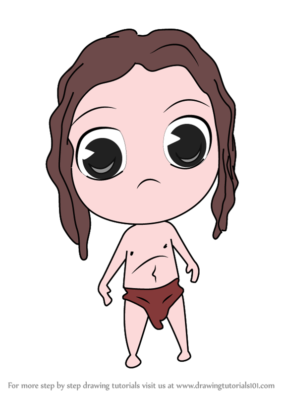 567x800 Learn How To Draw Chibi Tarzan