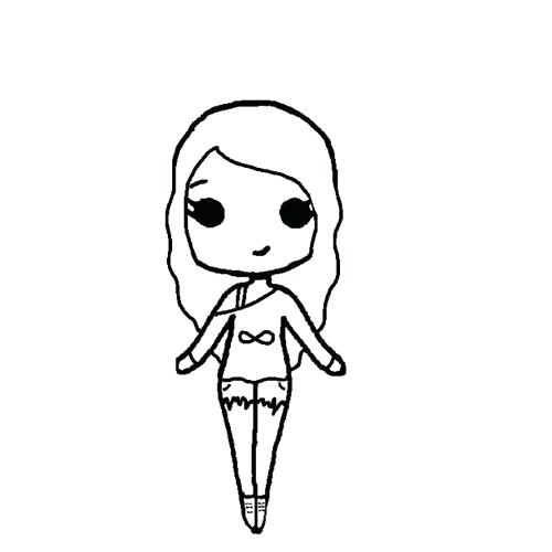 Chibi Girl Drawing | Free download on ClipArtMag