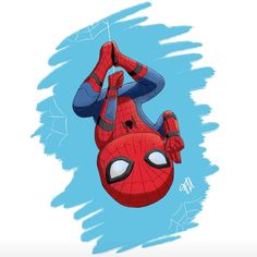 Chibi Spiderman Drawing