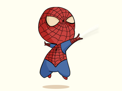 400x300 Spider Man Chibi
