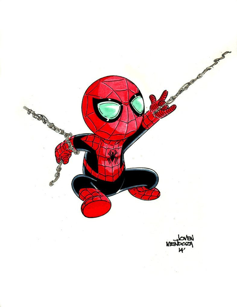 786x1016 Spiderman Chibi Elegant Chibi Superior Spider Man